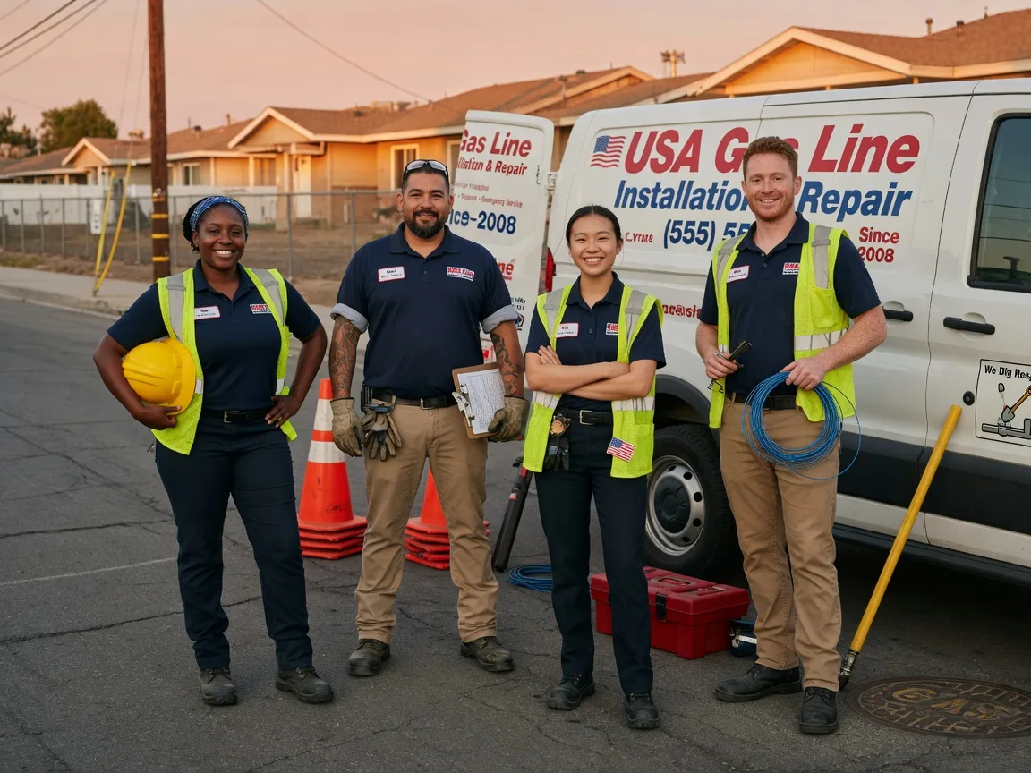 Gas Line Installation company in Blanchester, OH